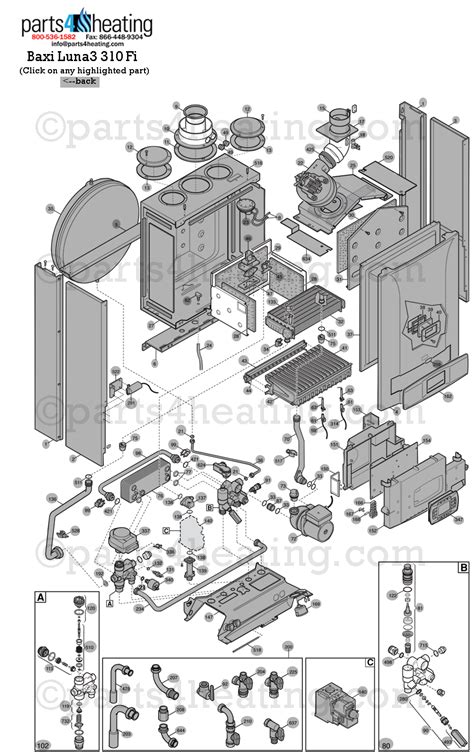 baxi luna 310 fi parts